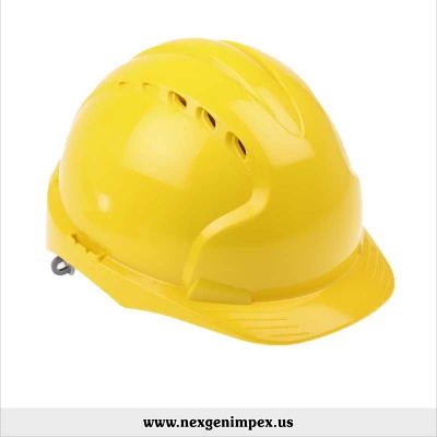 Yellow Safety Helmet