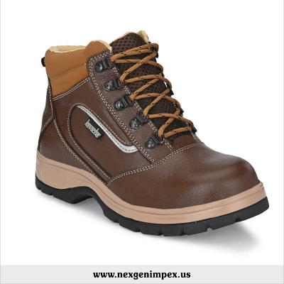Leather Steel Toe Safety Shoe